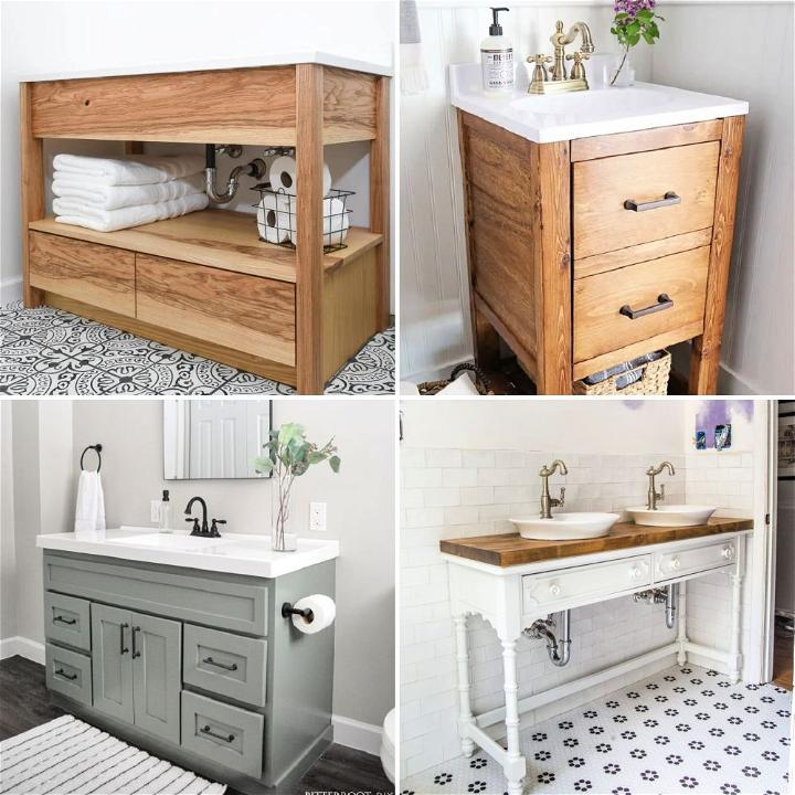 DIY Bathroom Vanity Idea