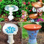 DIY Bird Bath (25 Ways to Make)