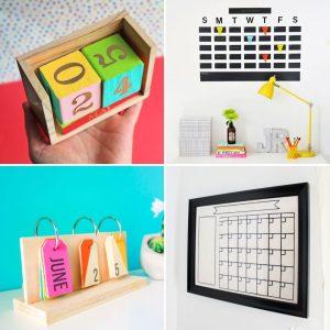 25 Easy DIY Calendar Ideas To Make Your Own