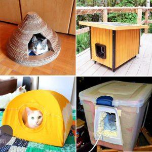 DIY Cat House Plans