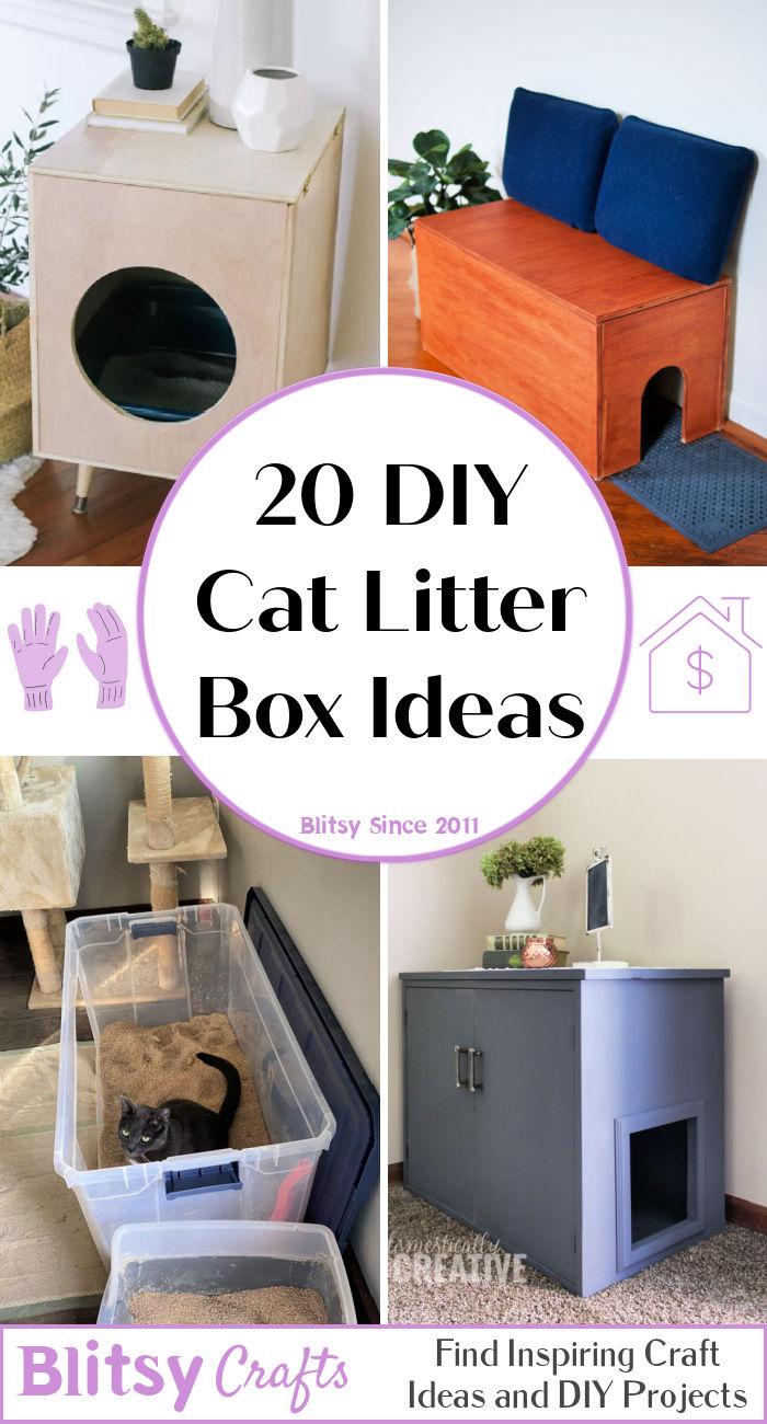 DIY Cat Litter Box Ideas