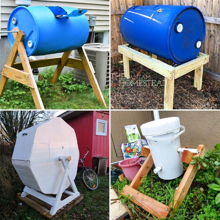 DIY Compost Tumbler Ideas