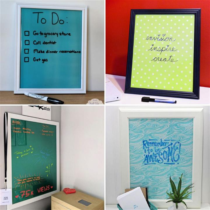 DIY Dry Erase Board Ideas