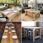 40 Free DIY Farmhouse Table Plans To Get Rustic Style