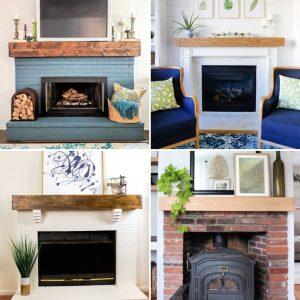 DIY Fireplace Mantel Plans