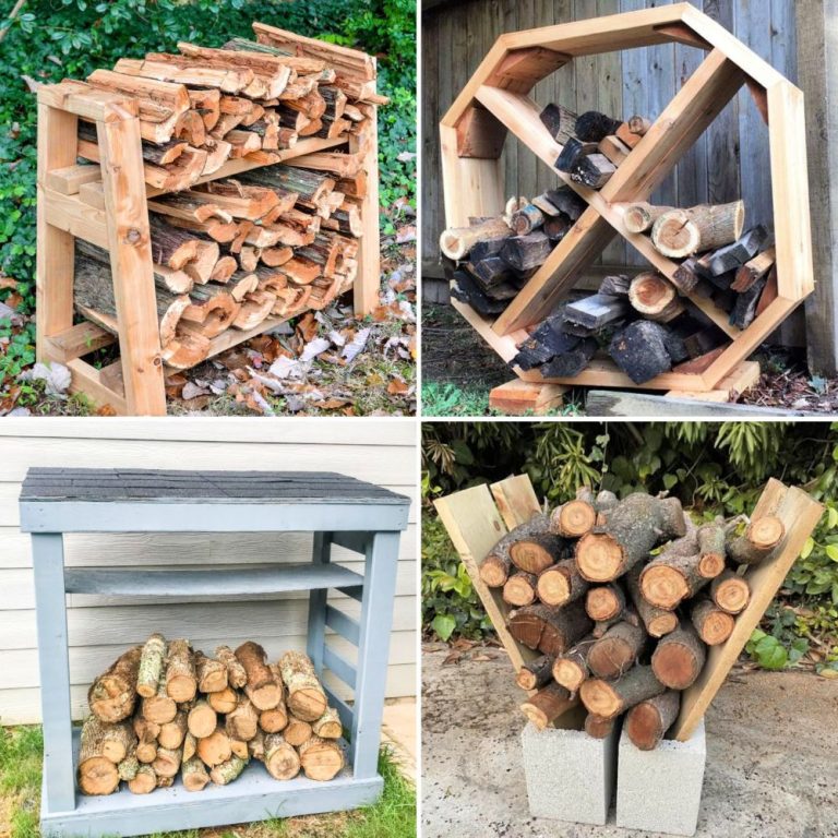Timber Log Rack Diy DIY Lumber Rack (25 Free Plans) - Blitsy