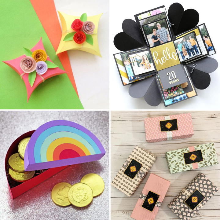 25 DIY Gift Box Ideas Printable Box Template Blitsy