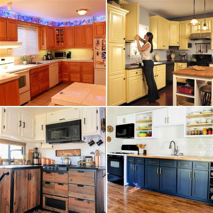 25 Cheap DIY Kitchen Cabinets You Can Build Easily - DIY Kitchen Cabinet Ideas