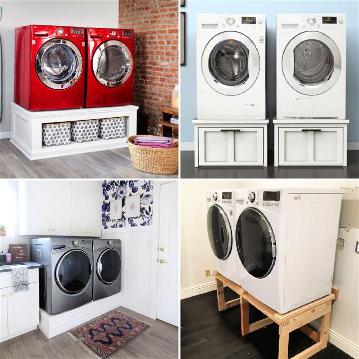 DIY Laundry Pedestal Ideas