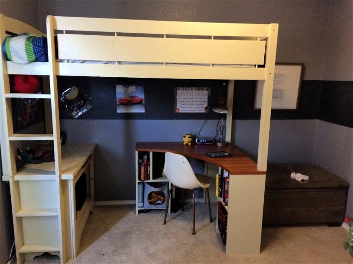 DIY Loft Bed For Adults