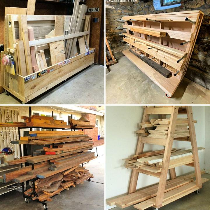 DIY Lumber Rack Ideas
