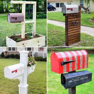 DIY Mailbox Posts
