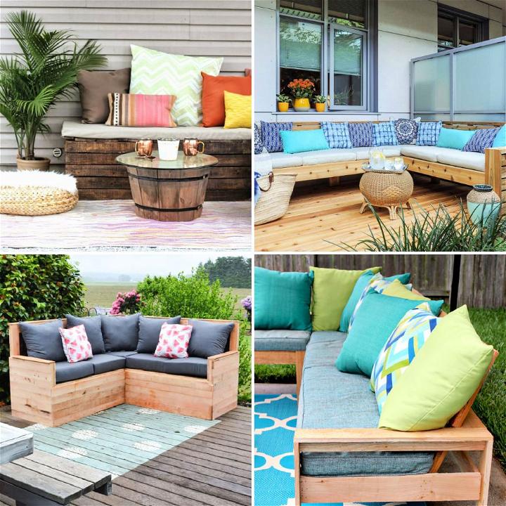 diy outdoor sectional plans - free diy patio sofa