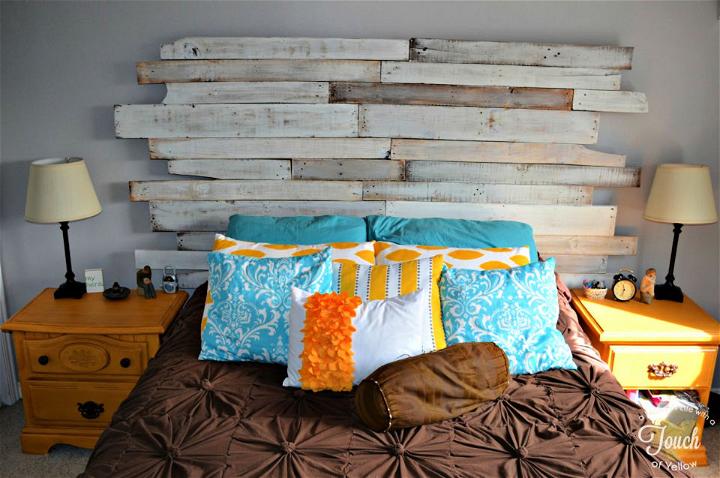 DIY Pallet Headboard