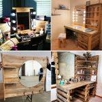 10 DIY Woden Pallet Vanity Plans and Ideas