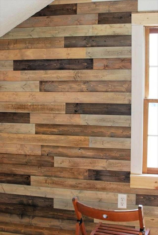 DIY Pallet Wall Instructions