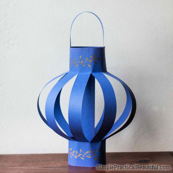DIY Paper Lanterns with Construction Paper