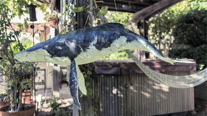 DIY Paper Mache Whale