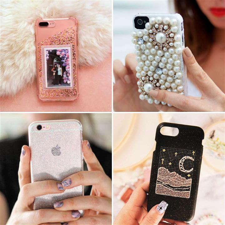 25 Best Diy Phone Case Ideas To Personalize Your - Diy Glitter Nail Polish Phone Case Using