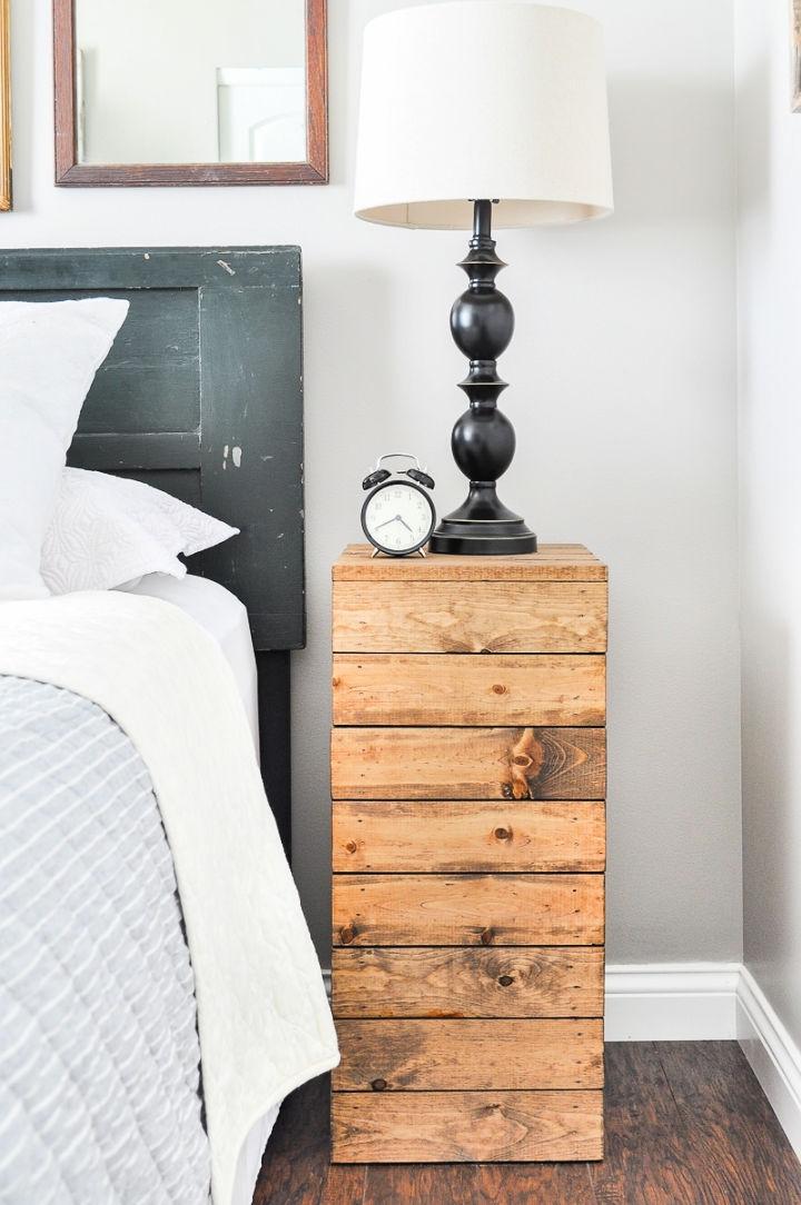 40 Best Diy Nightstand Ideas With Free, Small Bedside Table Plans