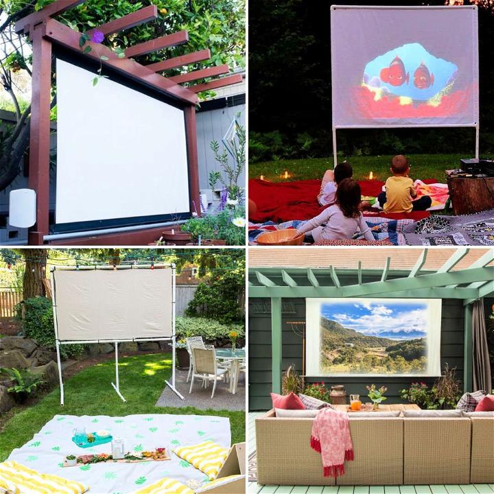 DIY Projector Screen (25 Ways) - Blitsy