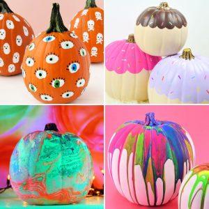 50 Easy Pumpkin Painting Ideas 2021 To Do This Halloween