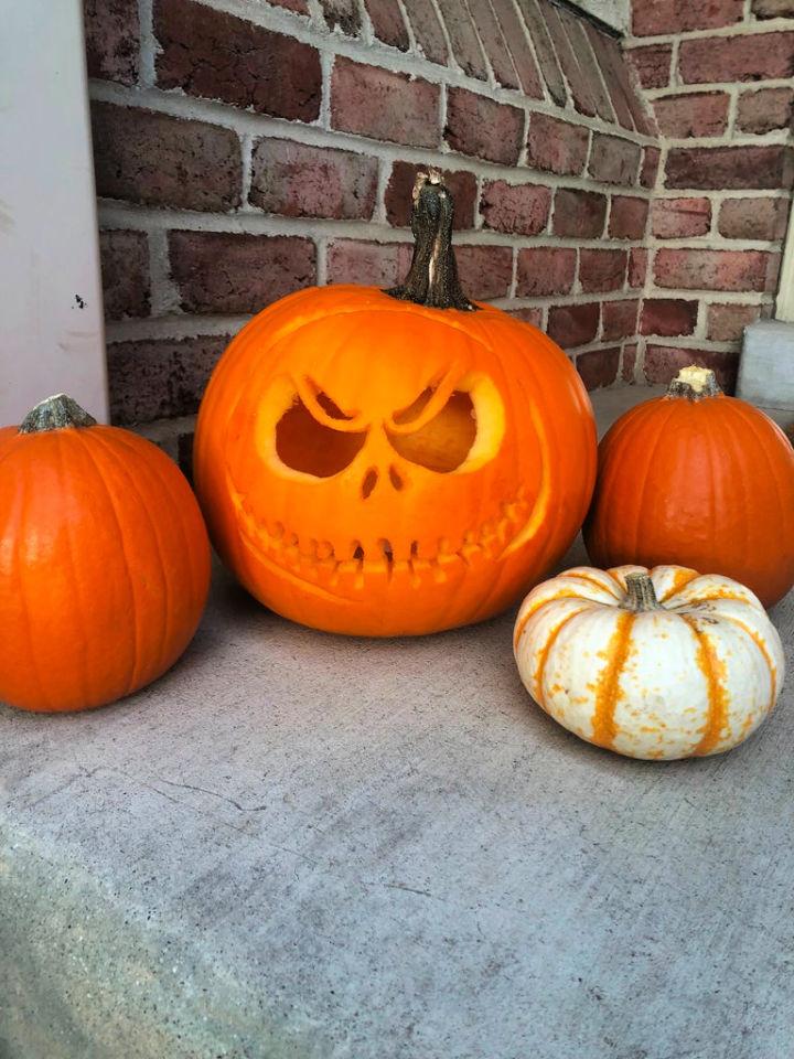 DIY Pumpkin jack o lantern