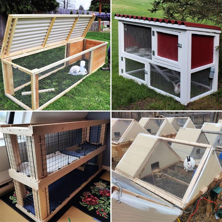 DIY Rabbit Hutches