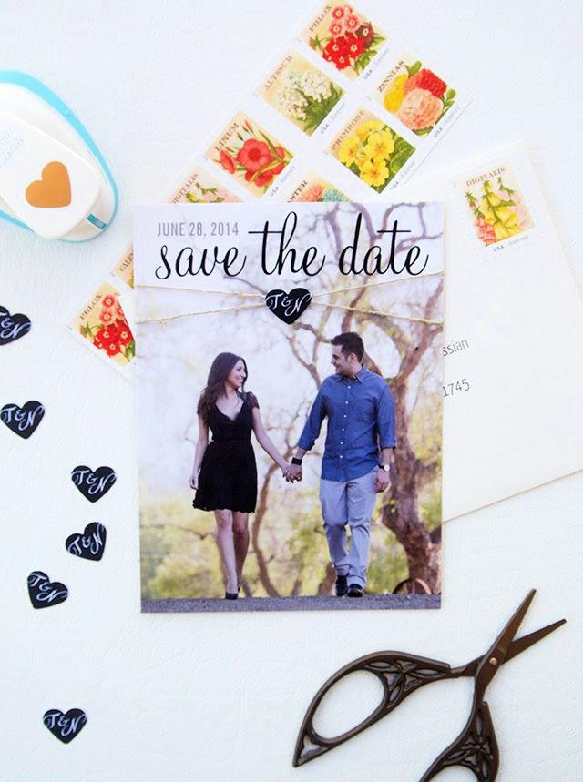 DIY Save the Date Card