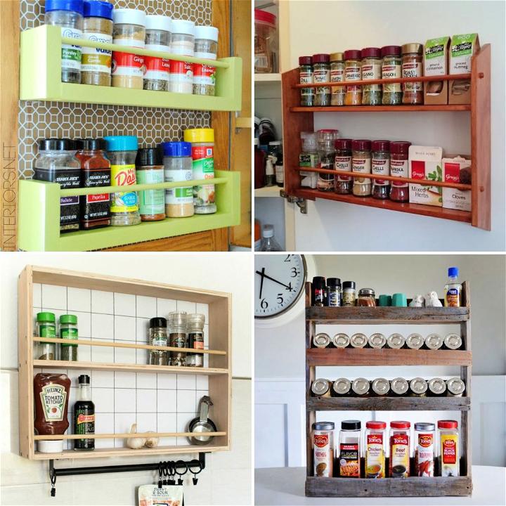 DIY Spice Rack Ideas