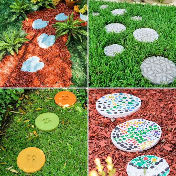 30 Beautiful Diy Stepping Stones To