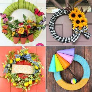 DIY Summer Wreath Ideas