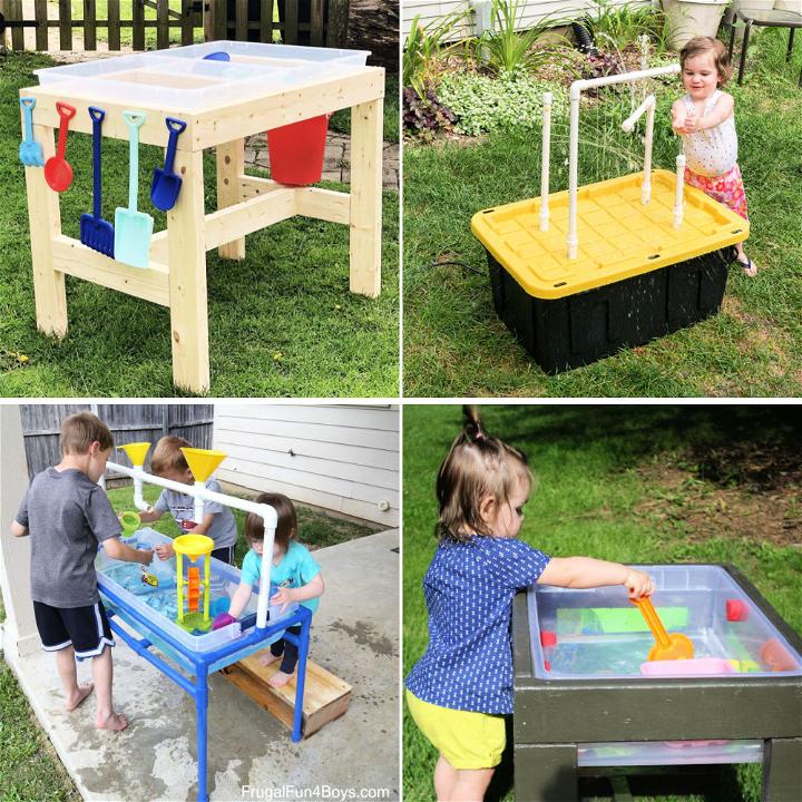 25 Best DIY Water Table Ideas for Kids, Toddlers - Blitsy