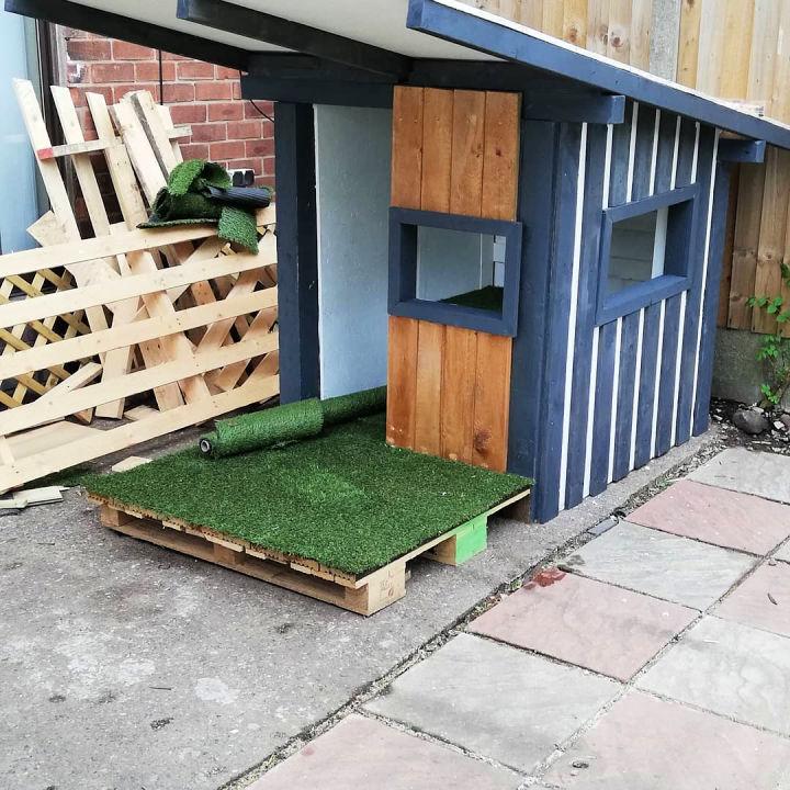 Dog House Made From Pallets