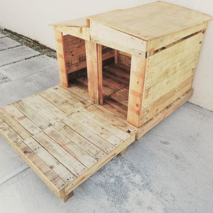 Dog House Made Of Pallets