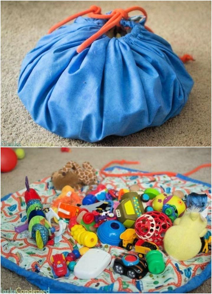 Drawstring Bag for Lego Storage