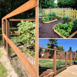 Durable DIY Garden Fence Ideas