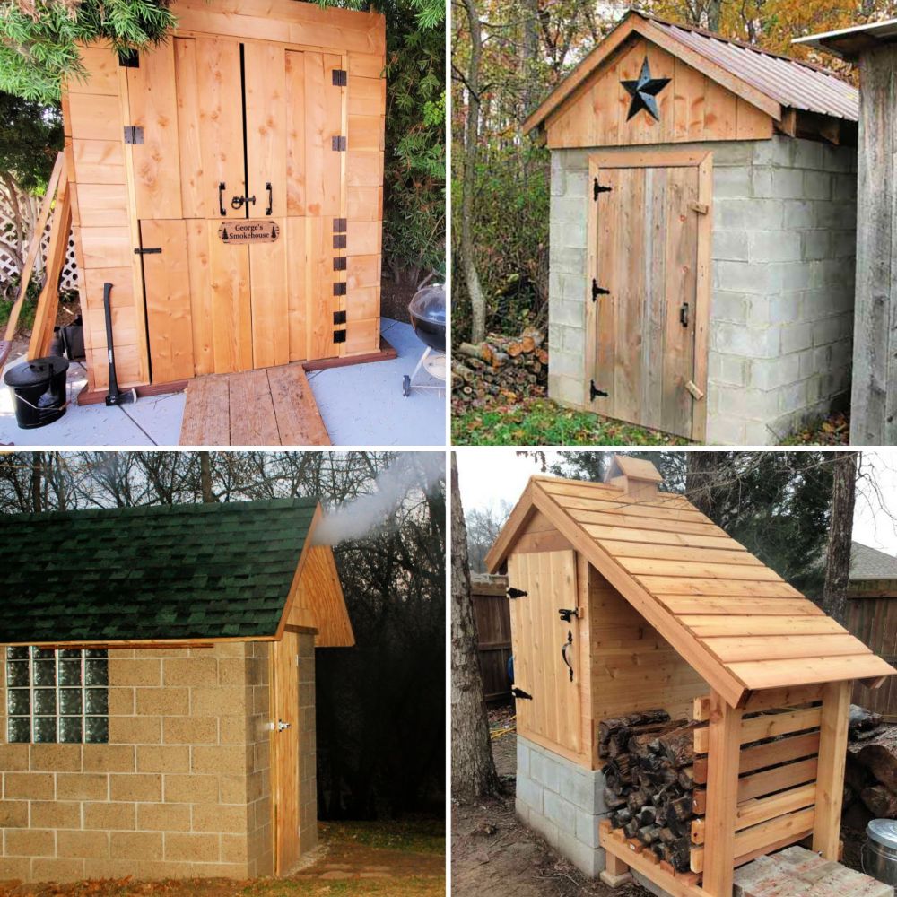 DIY Smokehouse (20 Free Building Plans)
