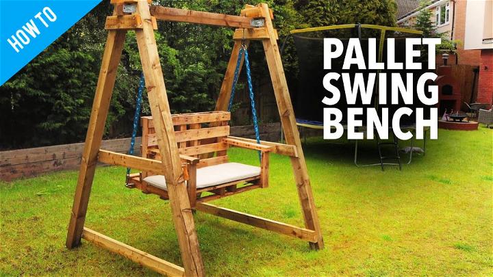 Easy Pallet Swing Bench