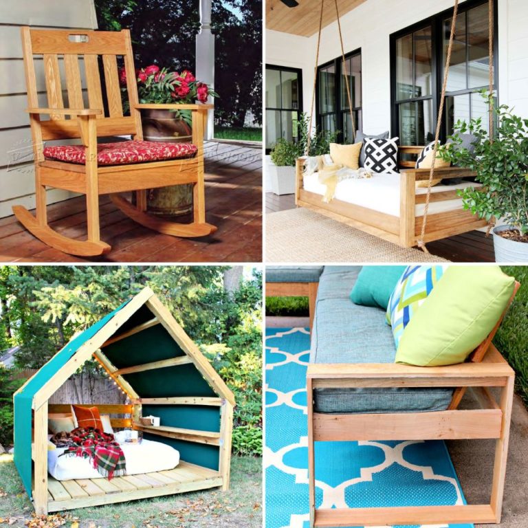 Free DIY Patio Furniture Plans