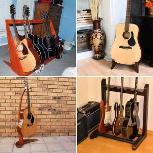 25 Free DIY Guitar Stand Plans To Make One Yourself