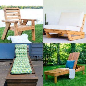 Free DIY Lounge Chair Plans