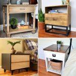 40 Best DIY Nightstand Ideas with Free Plans