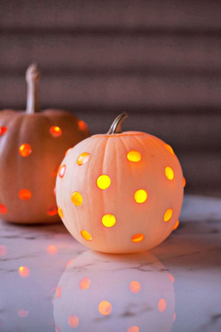 Glass Bead Jack o lanterns