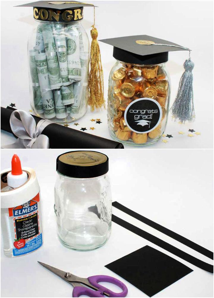 Graduation Mason Jar Party Gift