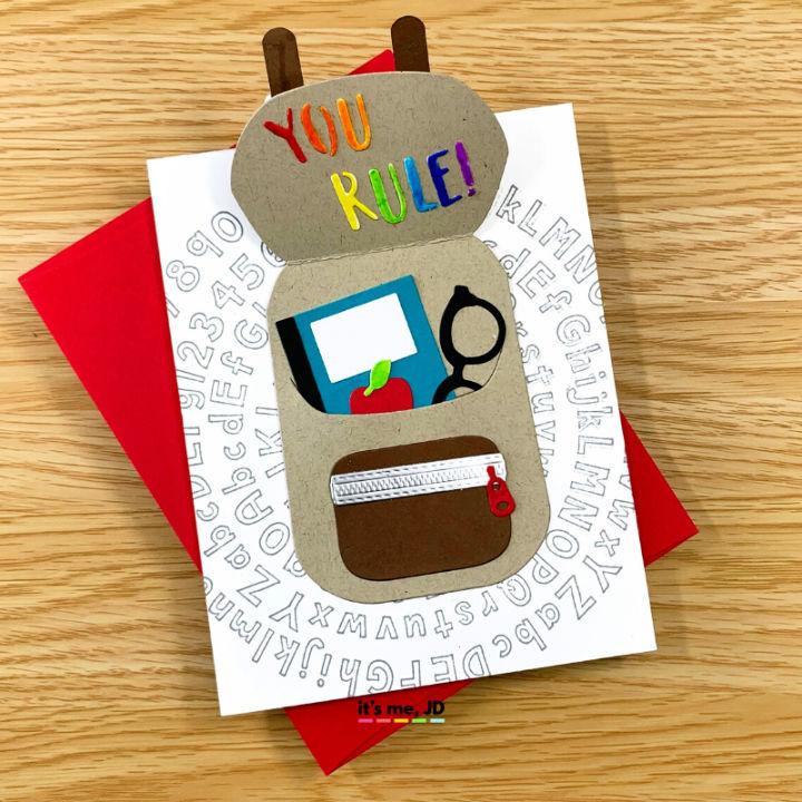 Handmade Cards For Teachers