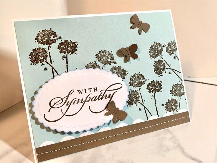 Handmade Sympathy Card