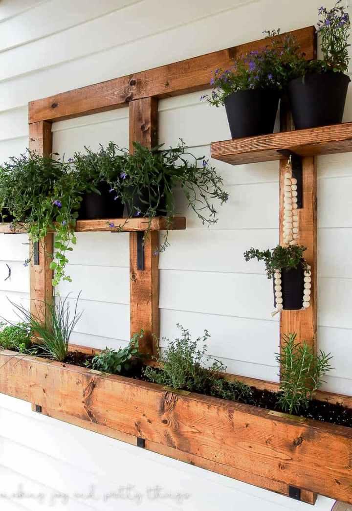 Herb Garden Using 24 Lumber