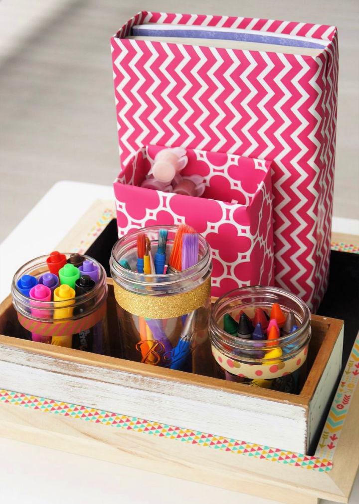 High School Supplies Organizer