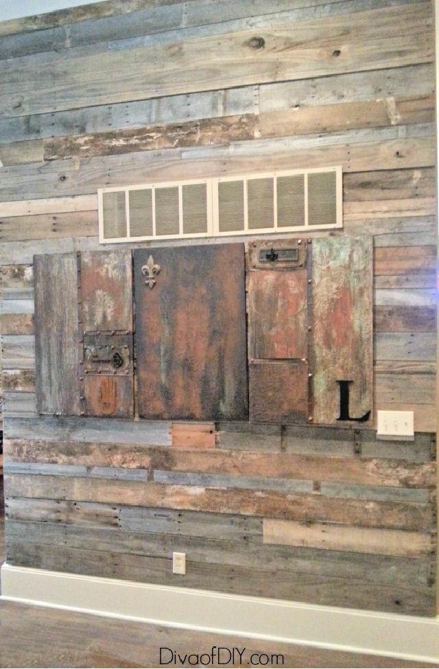 How To Create a Pallet Wall
